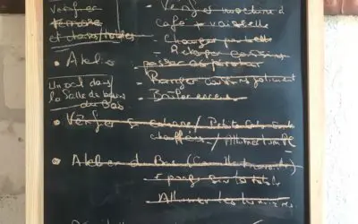 Chantier de mise en route